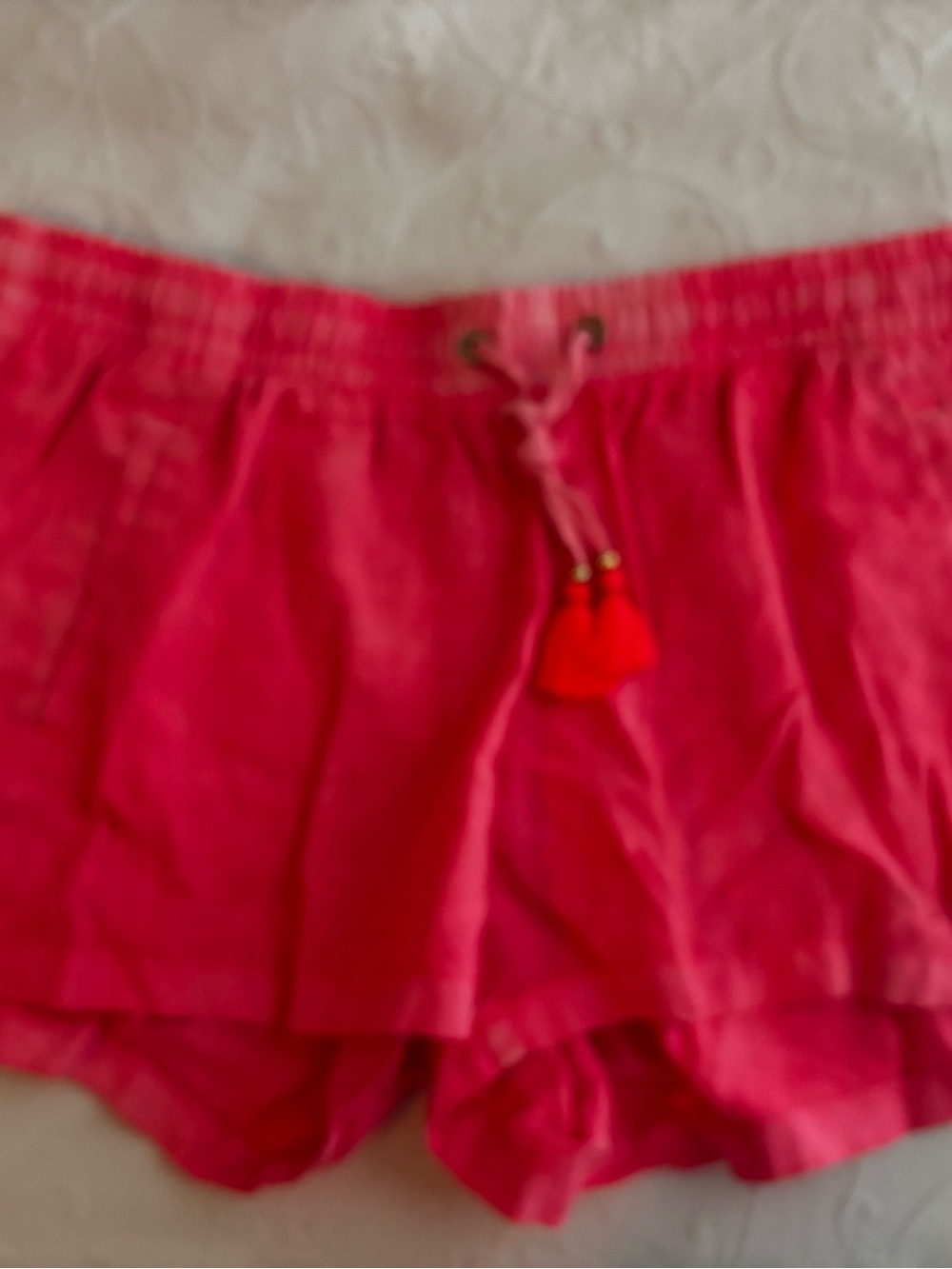 Lilly Pulitzer cotton Drawstring Shorts Sz M🌺